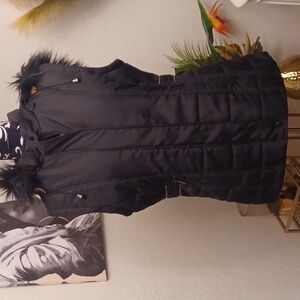 Black Puffer Vest